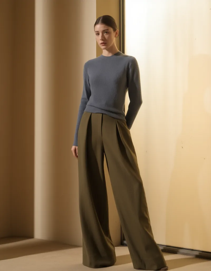 Blaubeuren chinos — A softer trouser, same long block